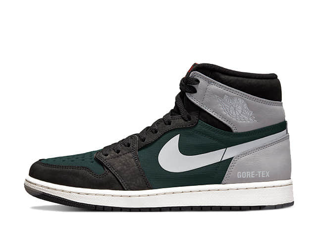 Nike Air Jordan 1 Element "Gore-Tex" Black/Chile Red-Particle Grey-Sail