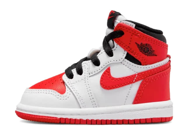 ナイキ エアジョーダン 1 レトロ ハイ Og "ヘリテージ" ホワイト/ユニバーシティ レッドブラック