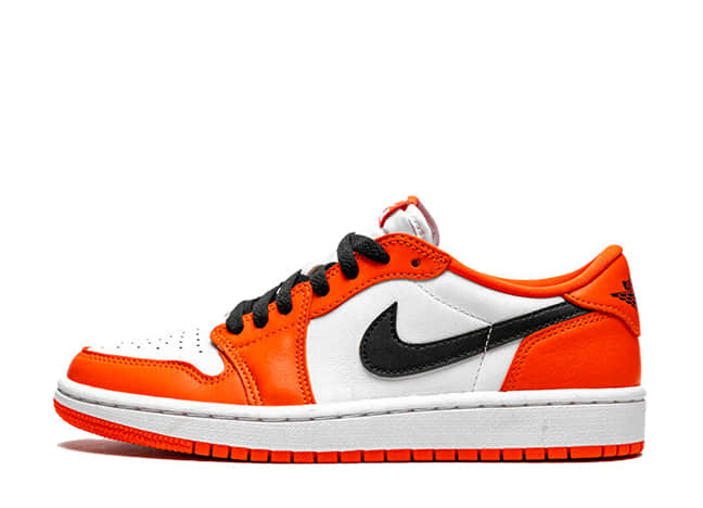 ナイキ エアジョーダン 1 ロー Og "シャッタード バックボード" オレンジ/ホワイトブラック