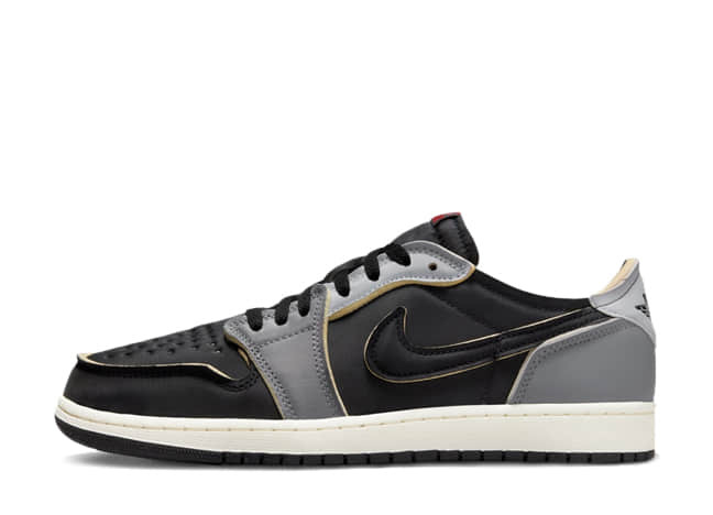 Nike Air Jordan 1 Retro Low Og Ex Balck/Smoke Grey