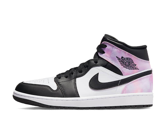 Nike Air Jordan 1 Mid Se "Zen Master" Black/Bleached Coral/White