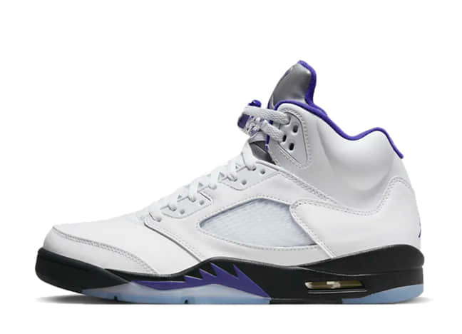 Nike Air Jordan 5 Retro "Concord" White/Concord-Black
