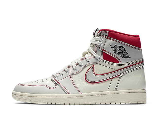 Nike Air Jordan 1 Retro High Og Sail/Black-Phantom-University Red