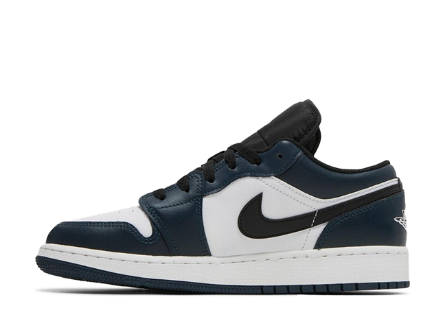 Nike Air Jordan 1 Low "Dark Teal" White/Dark Teal-Black