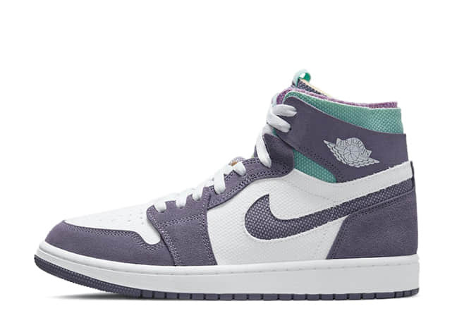 ナイキ エアジョーダン 1 ズーム コンフォート ホワイト/デイブレークトロピカル ツイストサンセット パルス