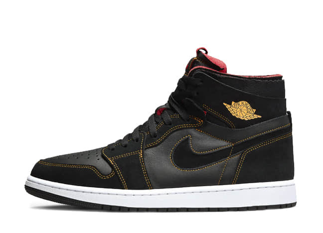 Nike Air Jordan 1 Zoom Cmft "Citrus" Black/Fire Red-White-Citrus