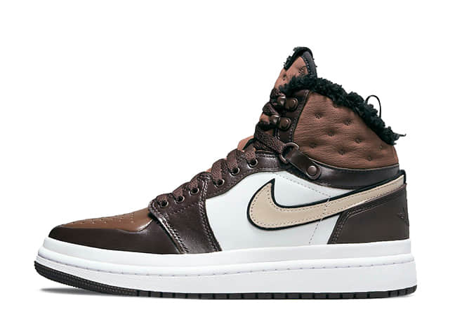 Nike Wmns Air Jordan 1 Acclimate "Brown Basalt" Brown Basalt/Oatmeal-Light Chocolate-Black