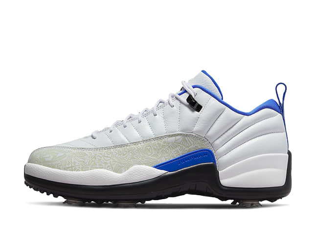 ナイキ エアジョーダン 12 ロー ゴルフ Nrg "Laser" ホワイト/ゲーム ロイヤルブラック