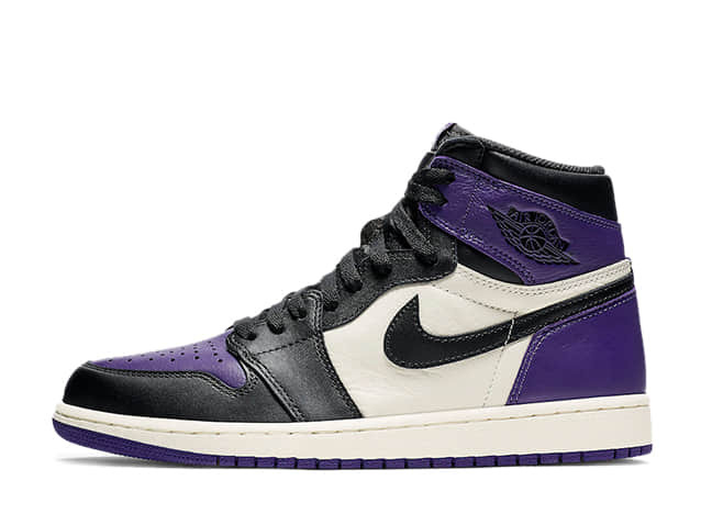 Nike Air Jordan 1 Retro High Og Court Purple/Sail-Black