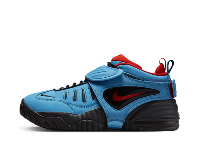 アンブッシュ × ナイキ エアアジャストフォース "ユニバーシティ ブルー アンド ハバネロ レッド" ユニバーシティ ブルー/ハバネロ レッド/ブラック