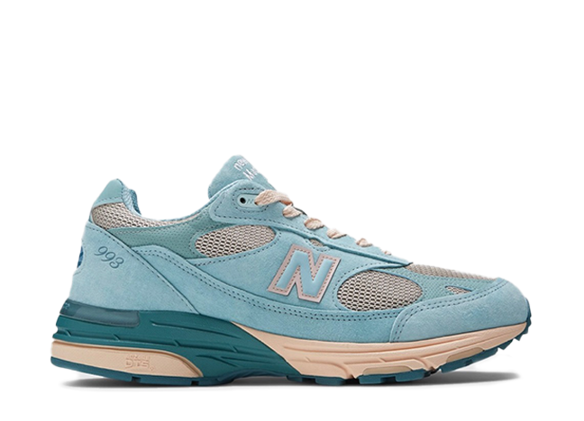 Joe Freshgoods × New Balance 993 Performance Art "Arctic Blue" Arctic Blue/Cream