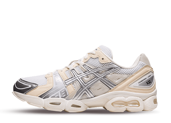 WIND AND SEA × Asics Gel-Nimbus 9 "Pure Silver" White/Pure Silver