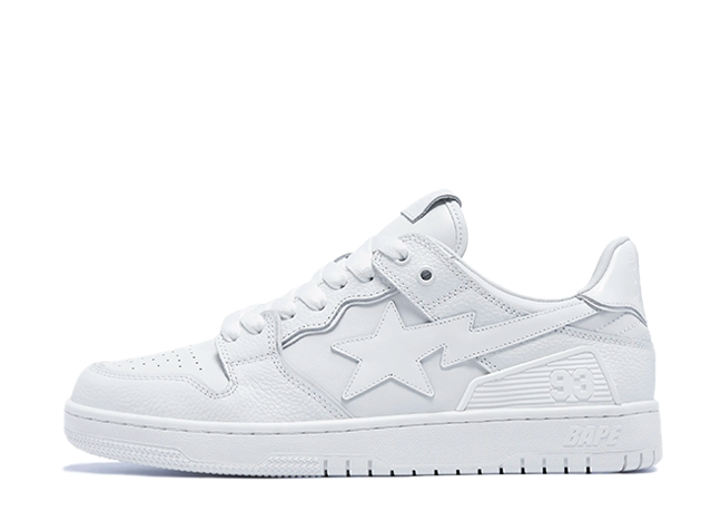 ベイプ スケート スタ "ホワイト" ホワイト/ホワイト