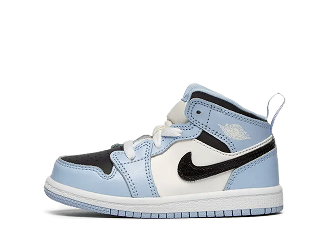 ナイキ Td エアジョーダン1 ミッド "アイスブルー" アイスブルー/ブラック/セイル/ホワイト