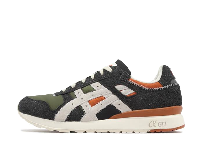 アシックス GT-II "ブラック/クリーム" ブラック/クリーム/オレンジ