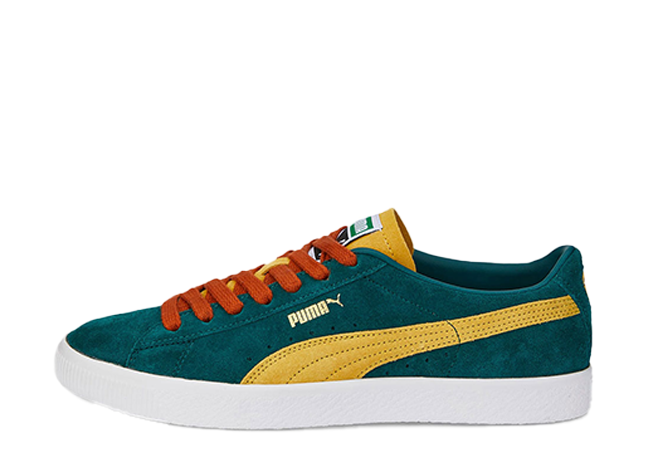 Puma Suede VTG Teams Varsity Green/Mustard Seed