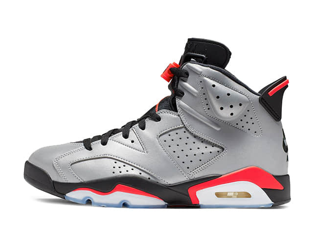 Nike Air Jordan 6 Retro Reflect Silver/Black-Infrared