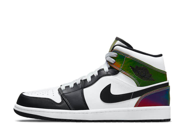 ナイキ エアジョーダン 1 ミッド "ヒート センシティブ" ホワイト/ブラック