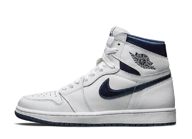 Nike Air Jordan 1 High Og White/Metallic Navy