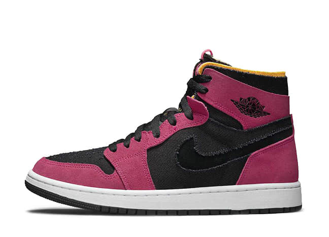 Nike Air Jordan 1 Zoom Cmft Fireberry/Hyper Pnk-White-Black