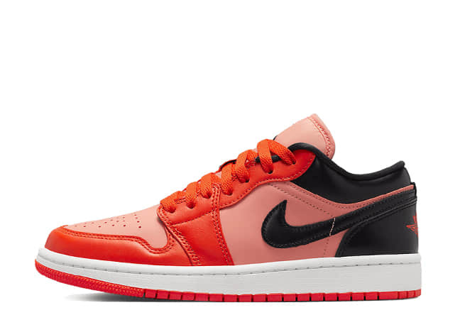 ナイキ ウィメンズ エアジョーダン 1 ロー Se オレンジ/ブラック