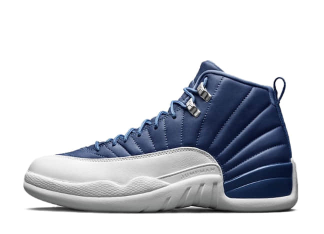 ナイキ エアジョーダン12 Se レトロ ストーン ブルー/レジェンド ブルーオブシディアン