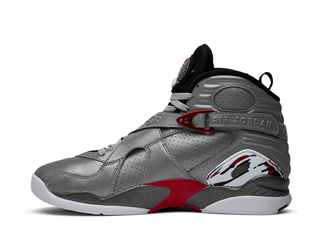 ナイキ エアジョーダン8 レトロ リフレクト シルバー/ハイパー ブルートゥルー レッド