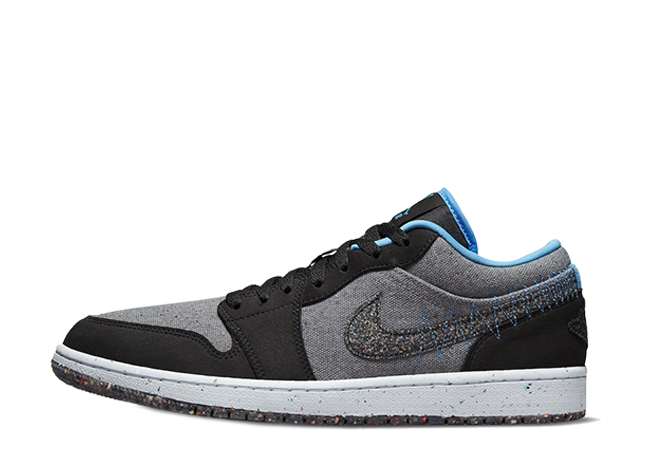 Nike Air Jordan 1 Low Se Light Smoke Grey/University Blue-Black-Blue Tint