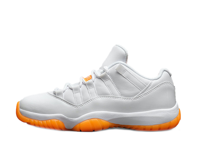 ナイキ ウィメンズ エア ジョーダン 11 ロー ホワイト/ブライト シトラス