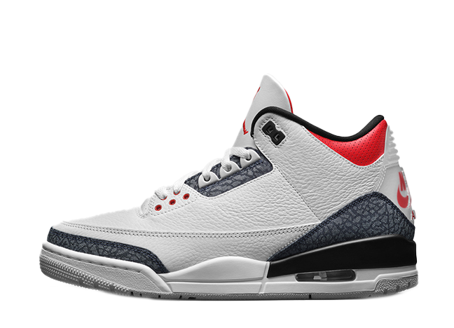 Nike Air Jordan 3 Retro Se Dnm "Fire Red" White/Fire Red-Black