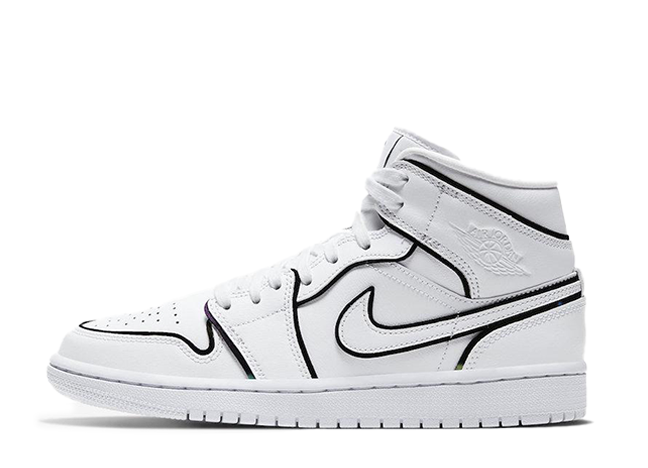 ナイキ ウィメンズ エアジョーダン1 ミッド Se ホワイト/ホワイト