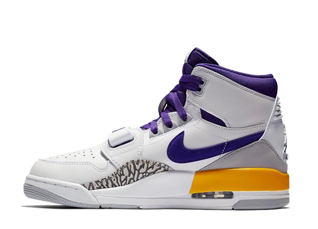 ナイキ エアジョーダン レガシー312 "レイカーズ" ホワイト/フィールド パープルアマリロ