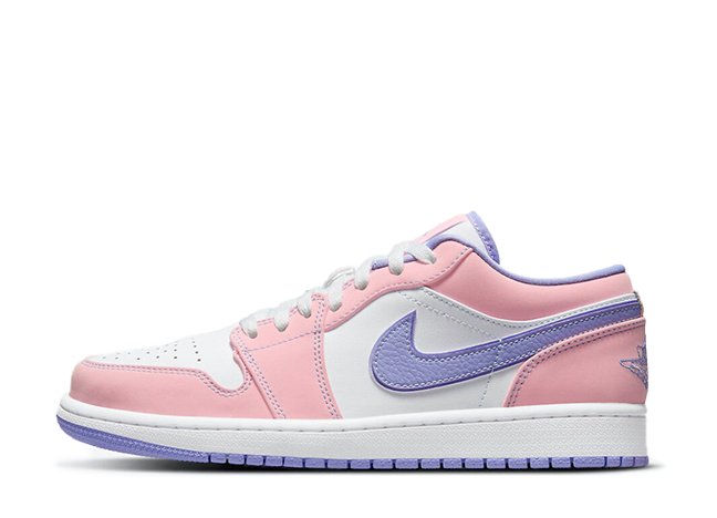 ナイキ エアジョーダン 1 ロー Se アークティック パンチ/パープル プルースホワイト