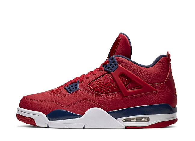 ナイキ エアジョーダン 4 Se "Fiba" ジム レッド/ホワイトメタリック ゴールドオブシディアン