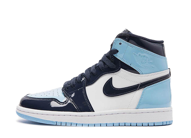 ナイキ ウィメンズ エアジョーダン 1 レトロ ハイ Og "Unc オールスター" オブシディアン/ブルー チルホワイト