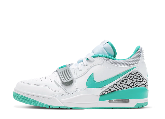 ナイキ ジョーダン レガシー 312 ロー ホワイト/ターコイズ