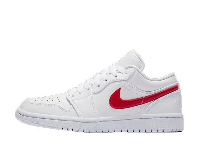 Nike Wmns Air Jordan 1 Low White/University Red