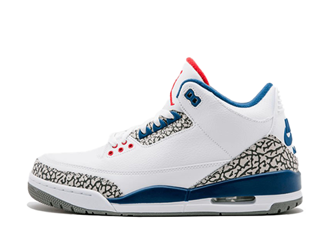 ナイキ エアジョーダン3 レトロ ホワイト/セメント グレートゥルー ブルー