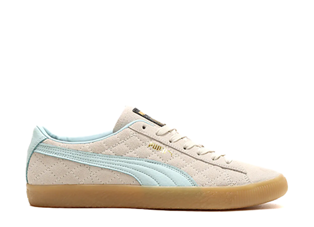 Diaspora skateboards × atmos × PUMA Suede VTG "Light Blue/Beige"