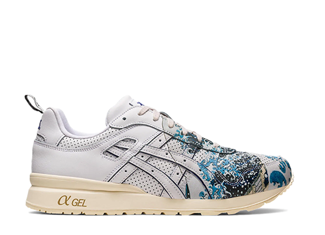 アシックス × ウキヨエ GT-II ホワイト/ネイビー
