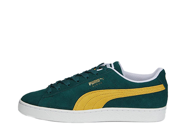 Puma Suede Teams II "Green/Yellow"