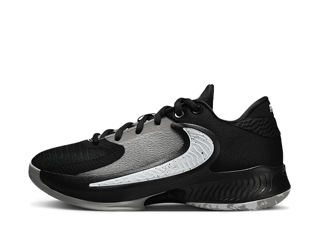 ナイキ Gs フリーク4 "ブラック" ブラック/ライトスモークグレー/ユニバーシティブルー/ホワイト