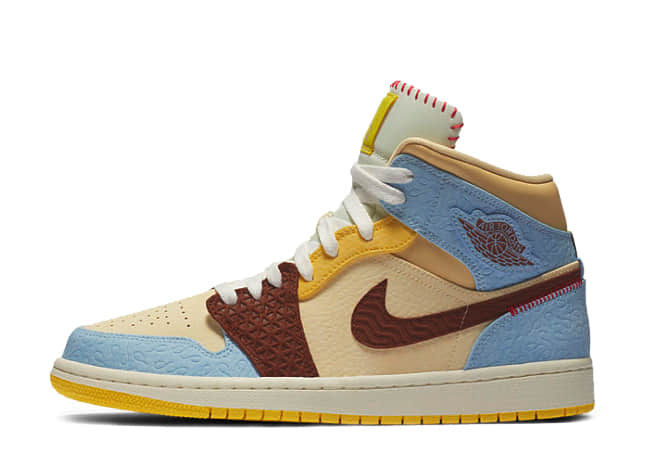 メゾン シャトー ルージュ × ナイキ エアジョーダン1 ミッド "フィアレス ワンズ コレクション"