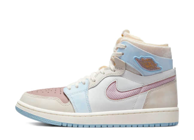 Nike Wmns Air Jordan 1 Zoom Cmft Pink Oxford/Plum Fog-Silver-Summit White