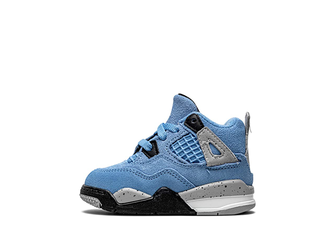 ナイキ エアジョーダン 4 レトロ "ユニバーシティ ブルー" ユニバーシティ ブルー/テック グレーホワイトブラック
