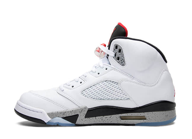 ナイキ エア ジョーダン 5 レトロ ホワイト セメント