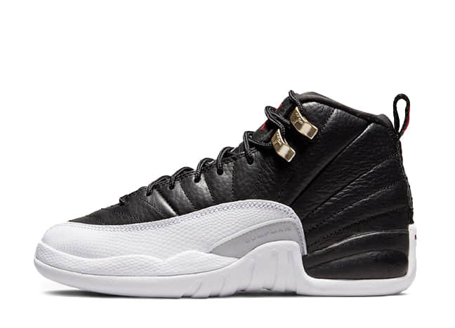 ナイキ エアジョーダン 12 レトロ "プレイオフ" ブラック/バーシティ レッドホワイト