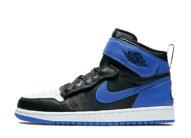 Nike Air Jordan 1 Flyease Black/White-Hyper Royal