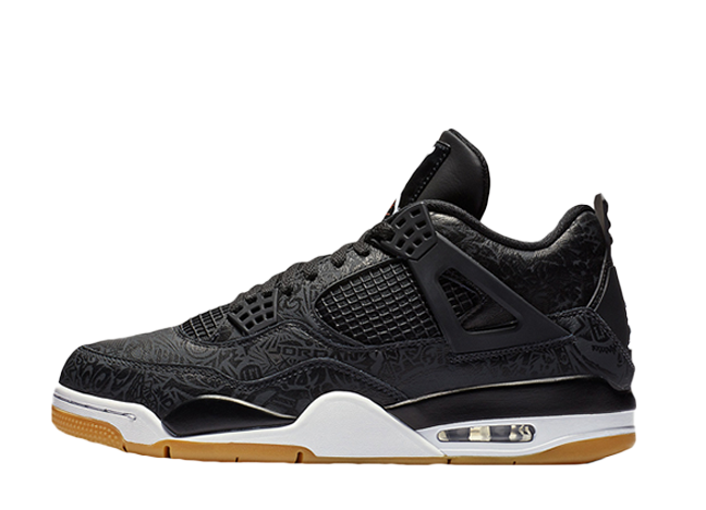 ナイキ エアジョーダン 4 レトロ Se ブラック/ホワイトガム ライト ブラウン