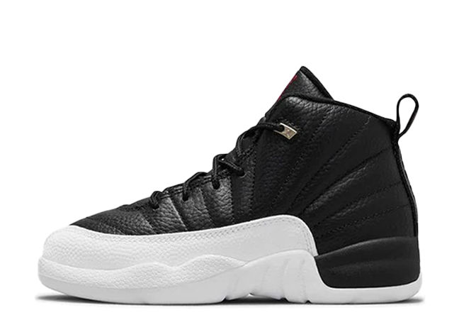 ナイキ エアジョーダン 12 レトロ "プレイオフ" ブラック/バーシティ レッドホワイト